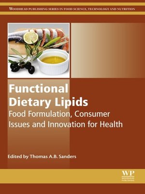 cover image of Functional Dietary Lipids
